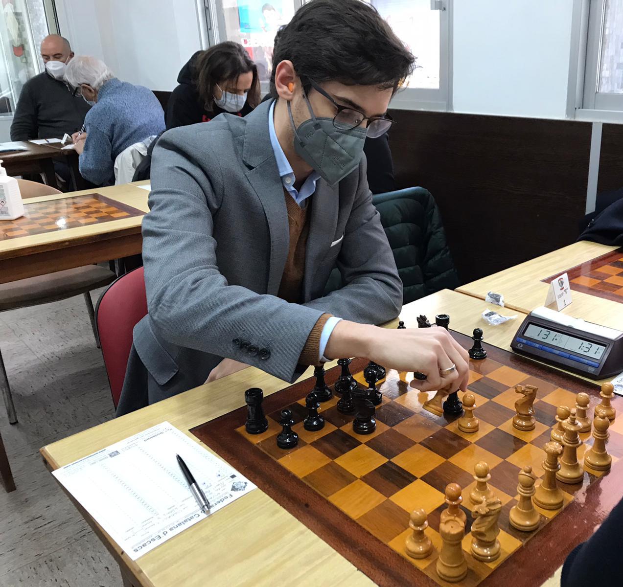 Catalan Chess League 2022 Round 3: My First Classical Game